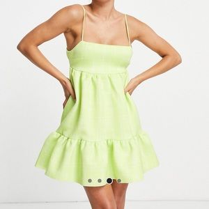 ASOS cami smock mini dress